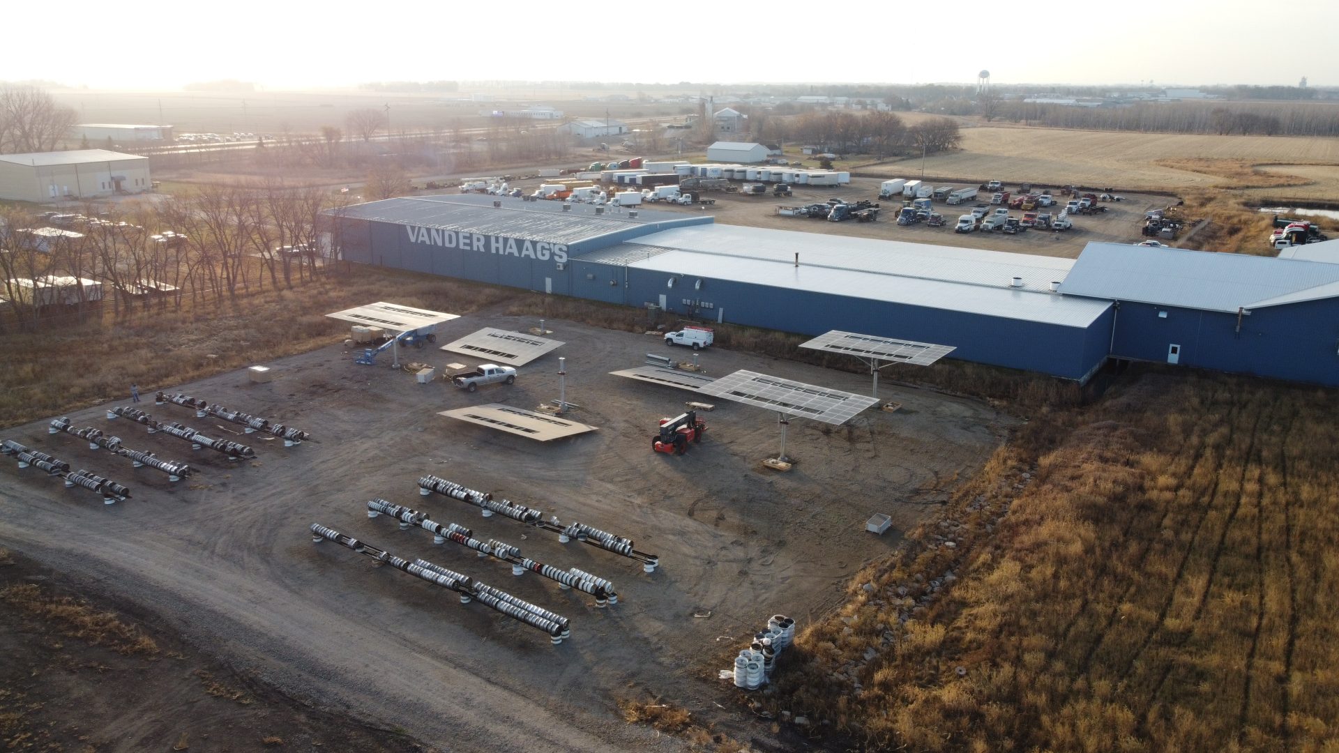 Vander Haag's crew at work